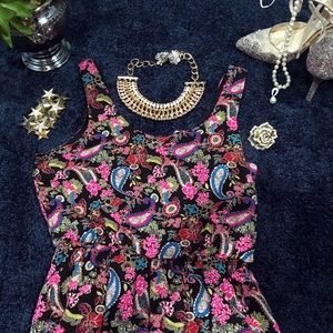 💵★FAST SHIPPING★💵 Mudd M, floral sun dress lined